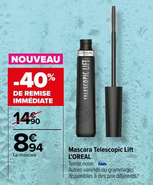 Mascara Telescopic Lift L'OREAL