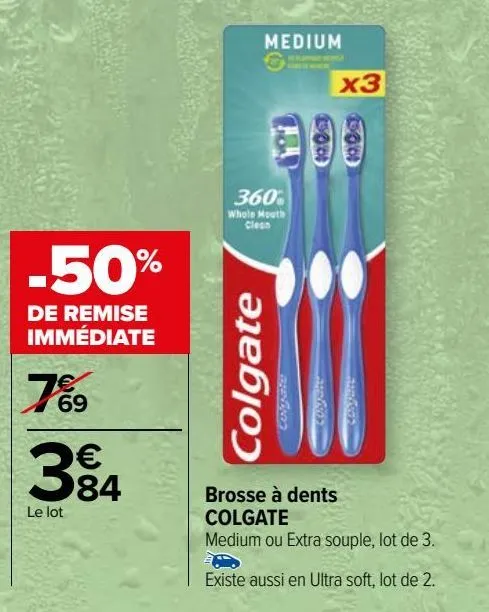 brosse à dents colgate