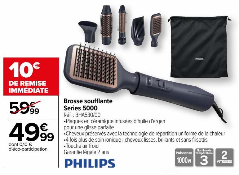 Brosse soufflante Series 5000 Philips