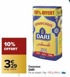 COUSCOUS DARI offre à 3,29€ sur Carrefour
