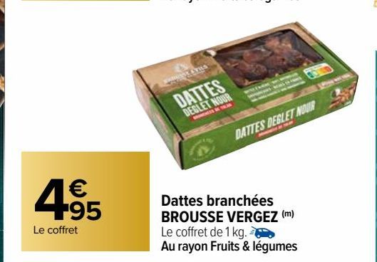 DATTES BRANCHEES BROUSSE VERGEZ