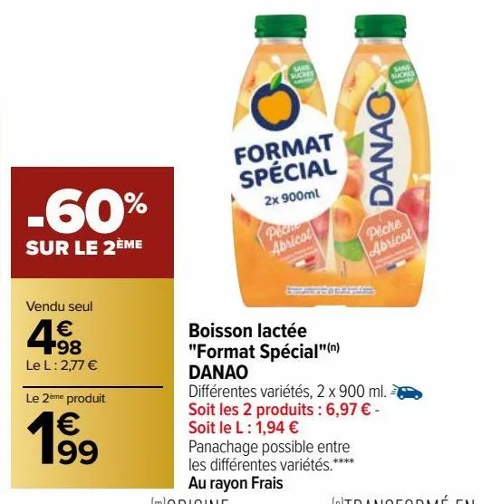 boisson lactee "format special" danao