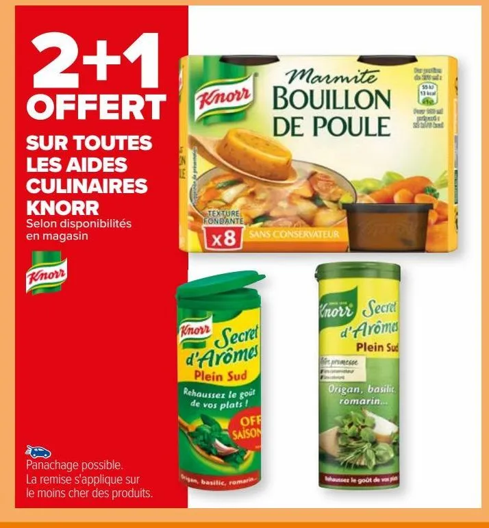 les aides culinaires knorr