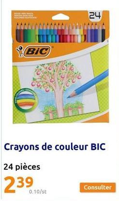 BIC  0.10/st  24  Consulter 