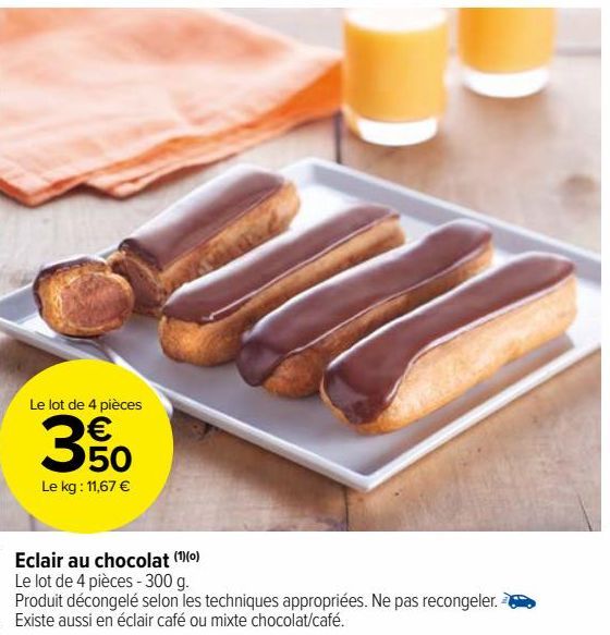 Eclair au chocolat