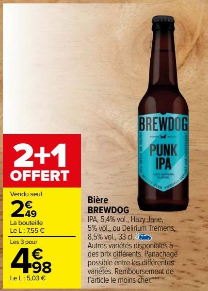 Bière BREWDOG