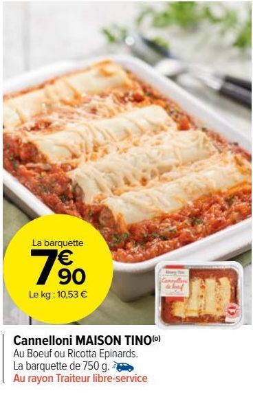 Cannelloni MAISON TINO