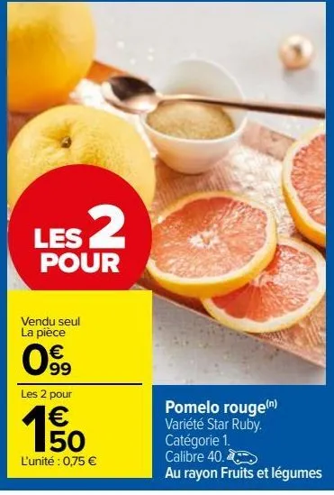 pomelo rouge