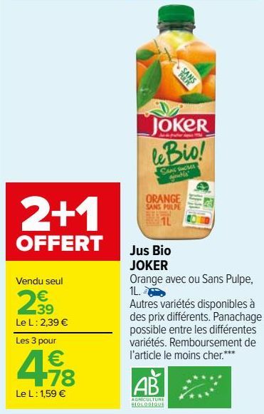 Jus Bio JOKER