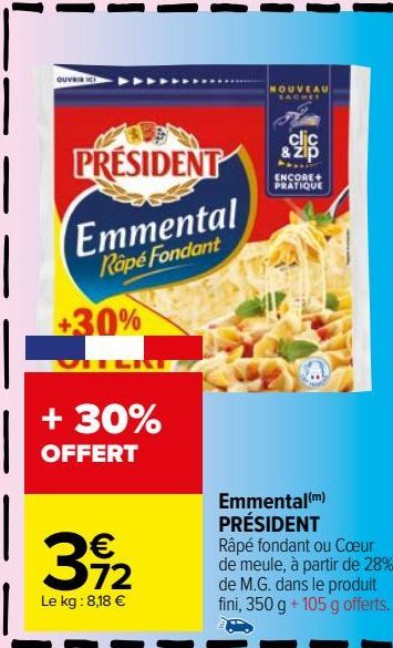 Emmental PRÉSIDENT