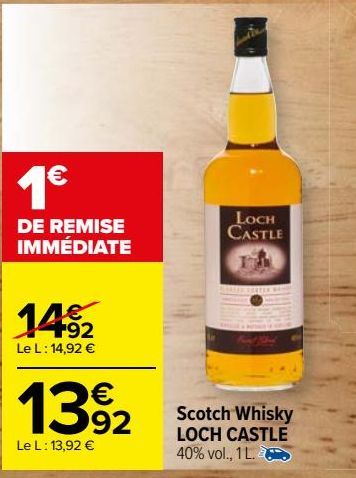 Scotch Whisky LOCH CASTLE