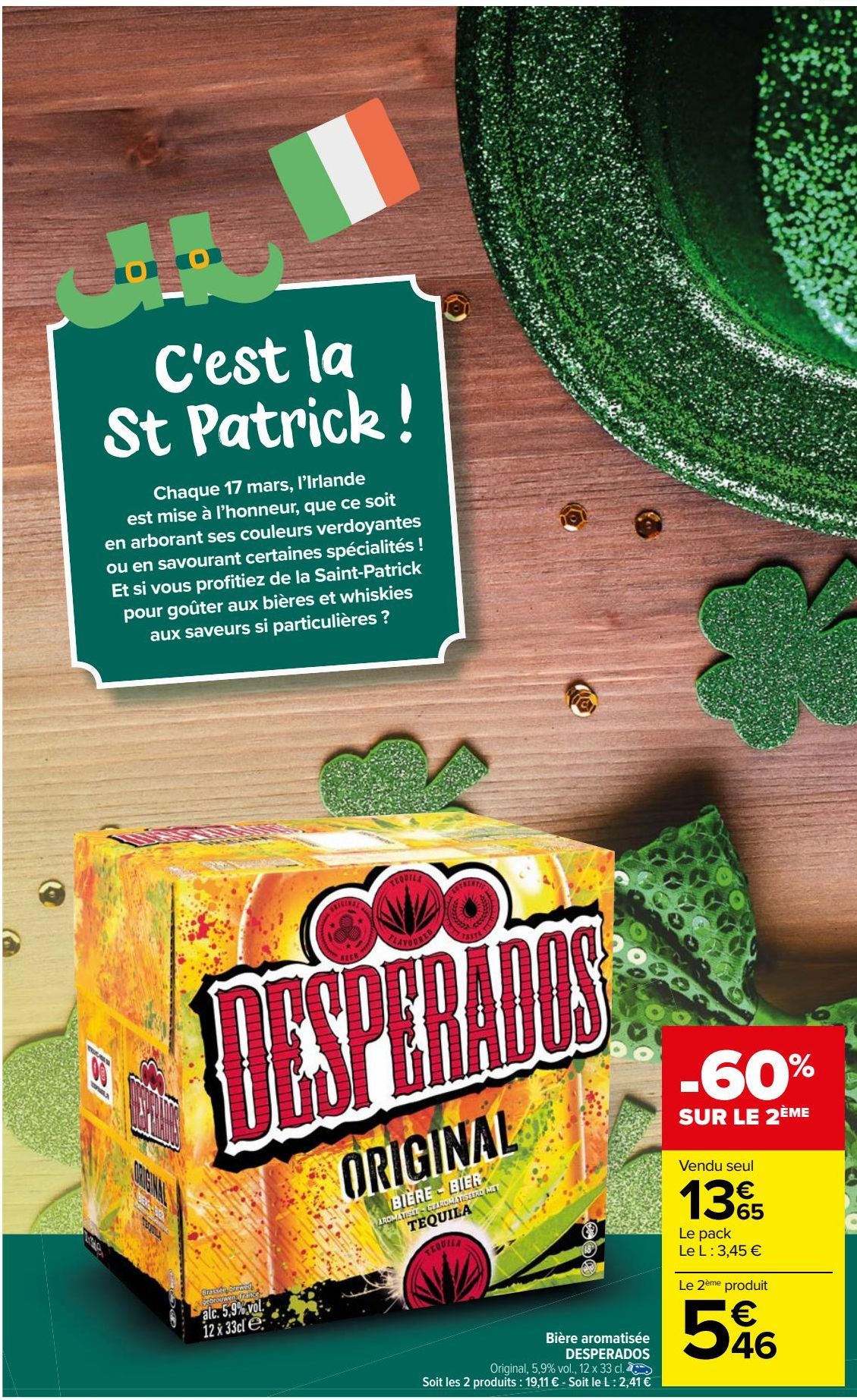 Bière aromatisée DESPERADOS