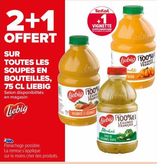 TOUTES LES SOUPES EN BOUTEILLES, 75 CL LIEBIG