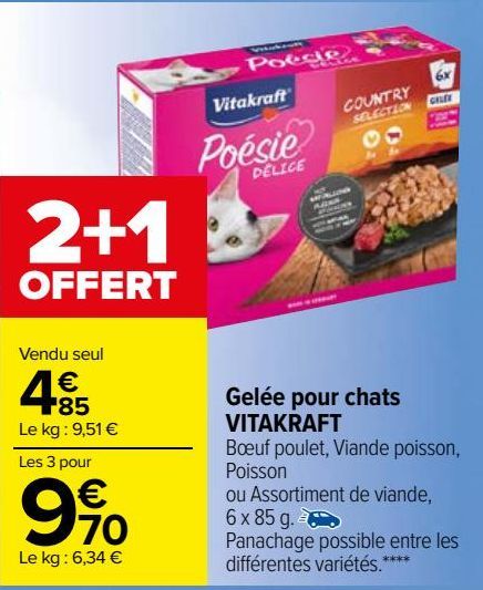 Gelée pour chats VITAKRAFT