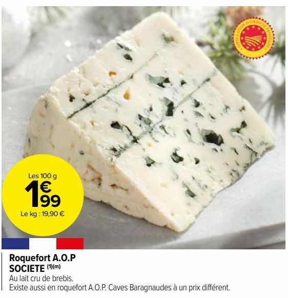 Roquefort A.O.P SOCIETE 