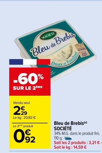 Bleu de Brebis SOCIÉTÉ