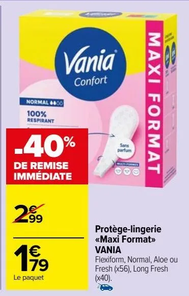 protège-lingerie «maxi format» vania