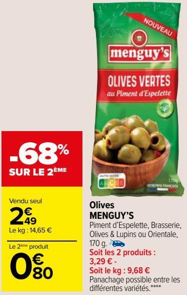 Olives MENGUY’S
