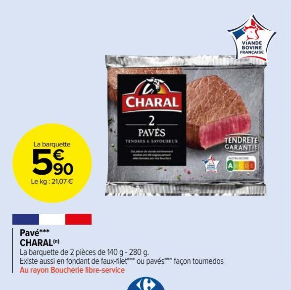 Pavé CHARAL