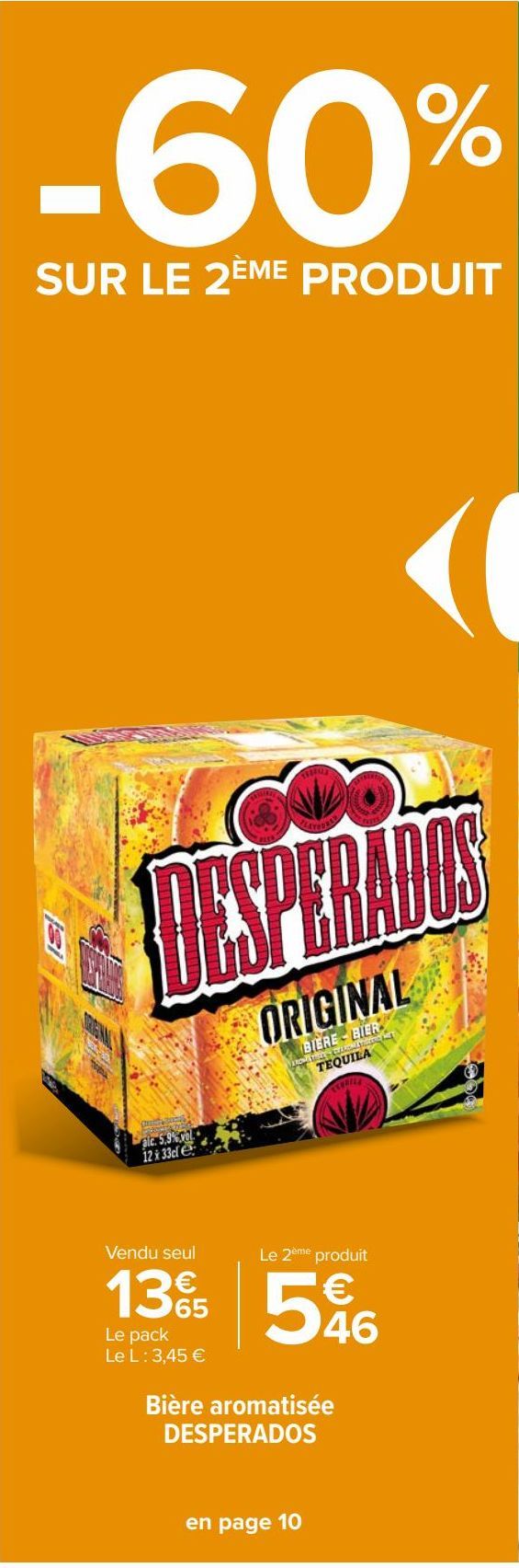 Bière aromatisée DESPERADOS