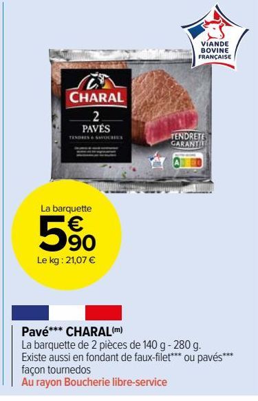 Pavé CHARAL