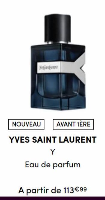 eau de parfum Yves Saint Laurent