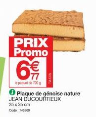 génoise Promo