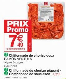 chorizo Promo