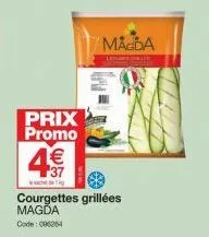 courgettes promo