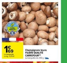 champignons Carrefour