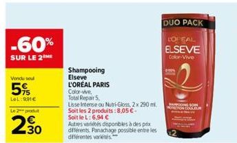 promos Elsève