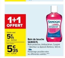 bain de bouche Sanogyl