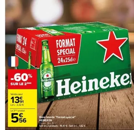 bière blonde heineken