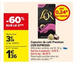 capsules de café 