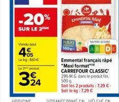 emmental carrefour