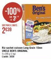 riz long grain Uncle Ben's