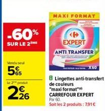 lingettes Carrefour