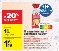 brioche Carrefour