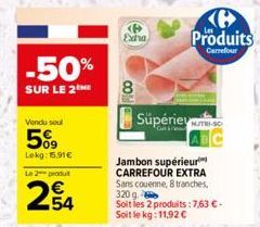 jambon Carrefour