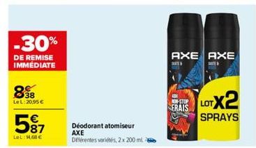 soldes Axe