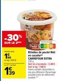 poulet carrefour