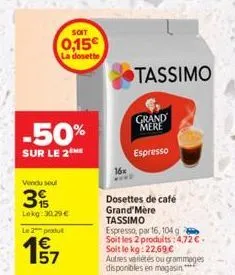 café tassimo