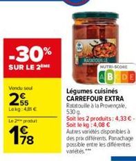 ratatouille Carrefour