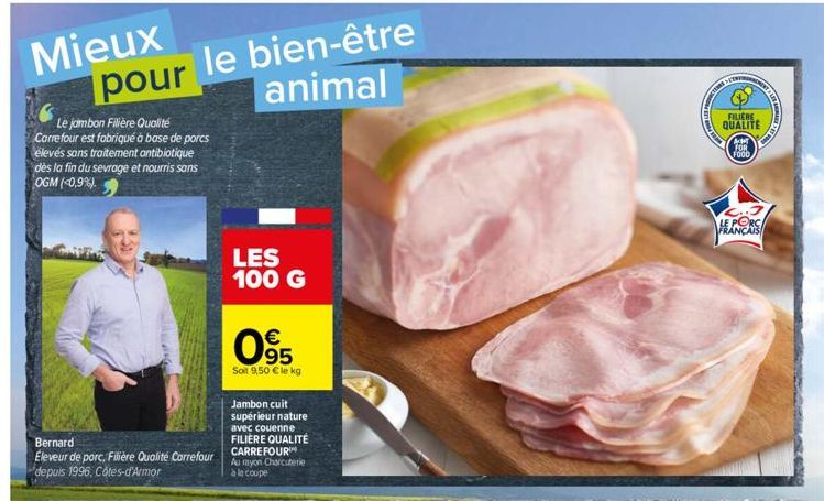 jambon cuit Carrefour