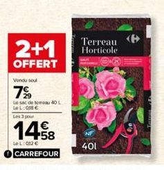 terreau Carrefour