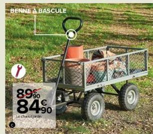 BENNE À BASCULE  89%  +90  Le chariot jardin 