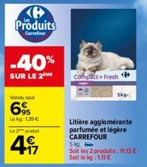 litière Carrefour