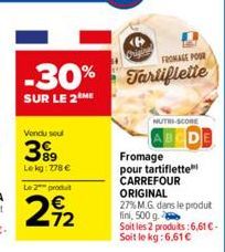 fromage Carrefour