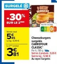 surgelés carrefour