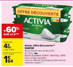 promos Activia